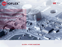 Tablet Screenshot of dioflex.cz